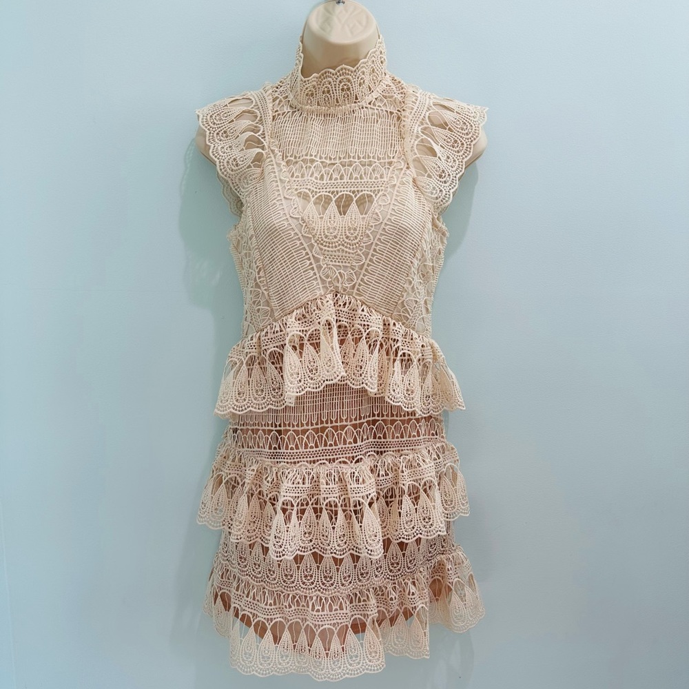 NWT Crochet Sleeveless Dress Size Small